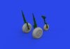 Eduard 6481011 B-26B wheels ICM 1/48
